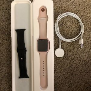 Apple Watch Sport: 38mm (Rose gold)